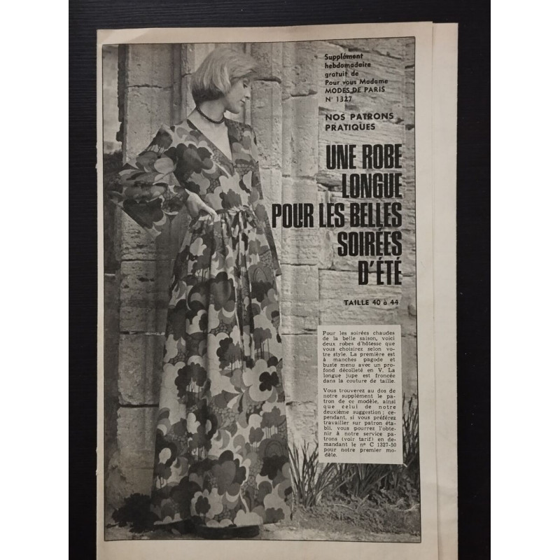 Une robe longue pour les belles soirées d'été nº 1327