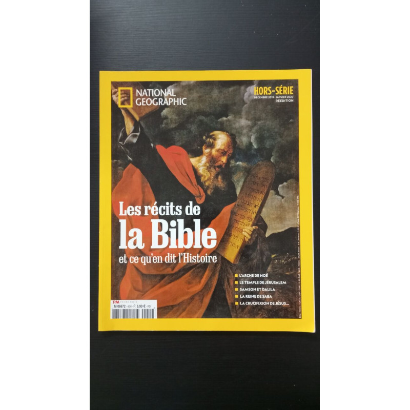 Les récits de la bible et ce qu'en dit l'histoire