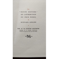 La petite histoire de l'attribution du prix nobel