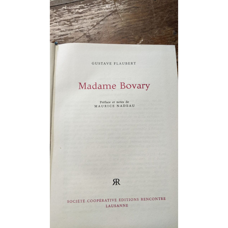 Madame Bovary