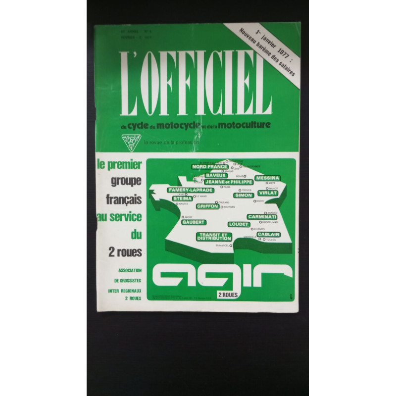 L'Officiel du cycle du motocycle et de la motoculture N° 4