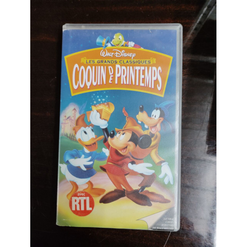 VHS - Les Grands Classiques Walt Disney Coquin de Printemps