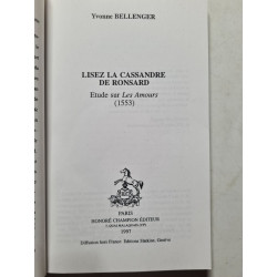 Lises la cassandre de ronsard