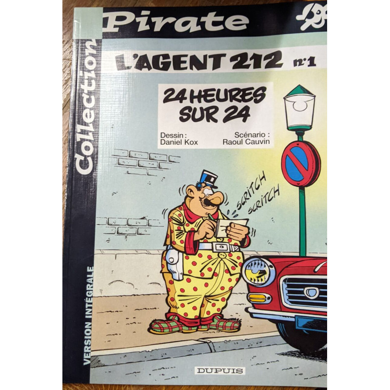 BD Pirate : L'agent 212 tome 1 : 24 heures sur 24