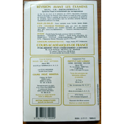 Annales du brevet corrigees - brevet des colleges - francais -...