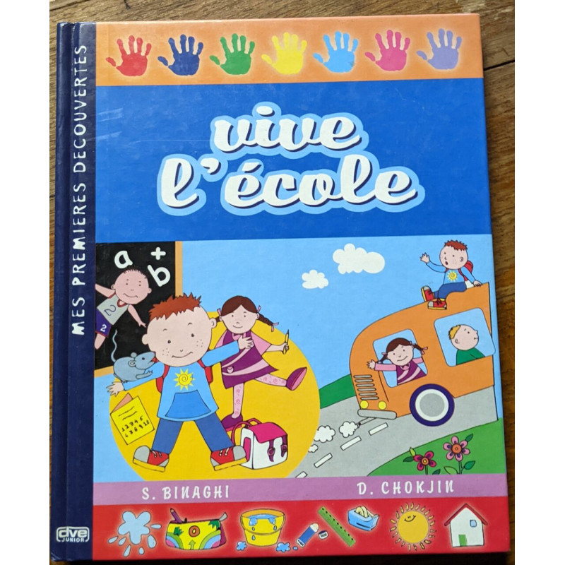 Livre-jeu : vive l'ecole (Enfant)