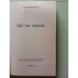 Qui ose vaincra