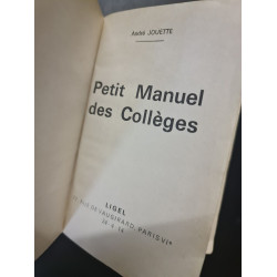 Petit manuel des colleges