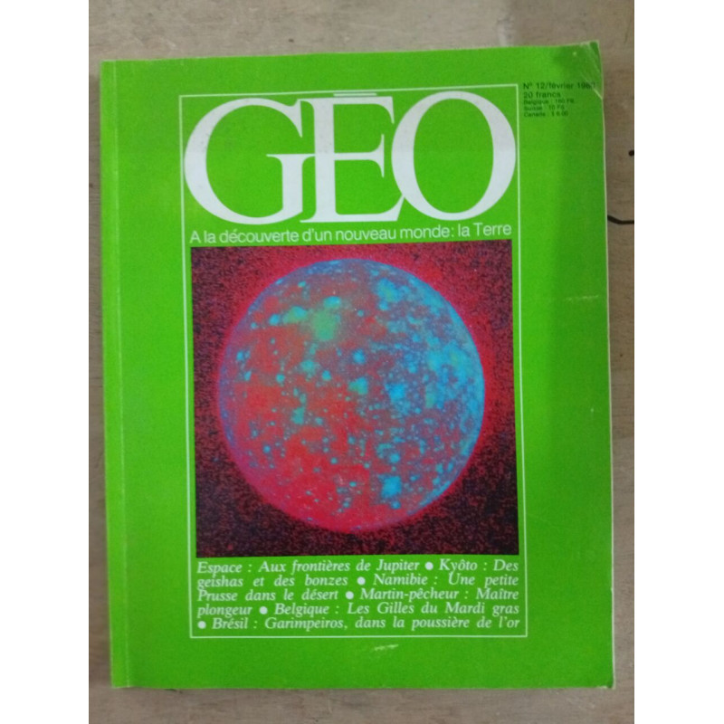 Geo nº 12 / février 1980