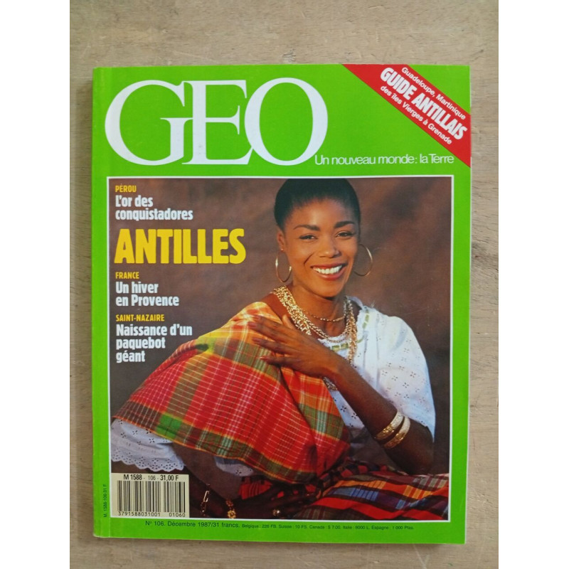 GEO nº 106 / décembre 1987