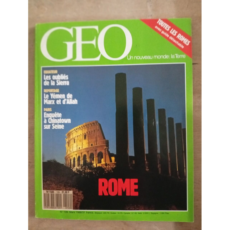 GEO nº 109 / février 1988