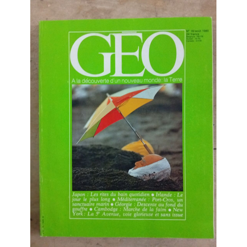 GEO nº 18 / août 1980