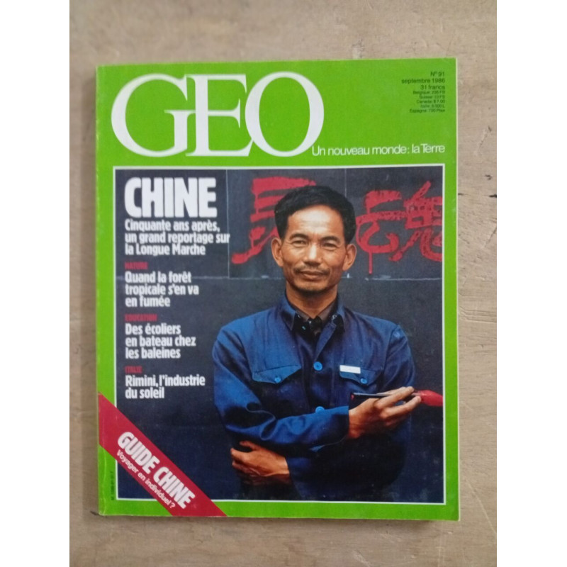 GEO nº 91 / septembre 1986