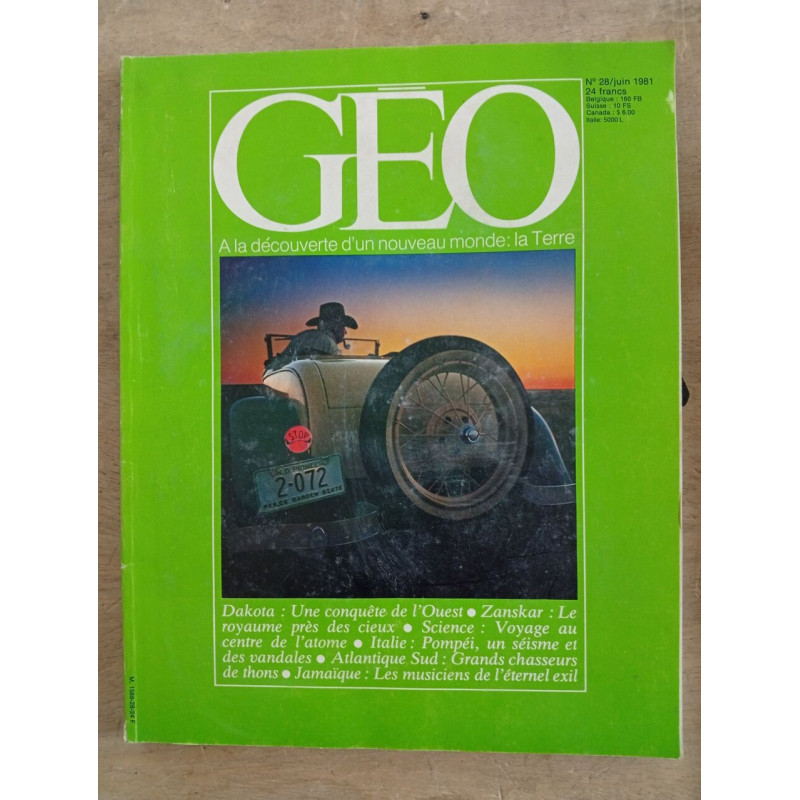 GEO nº 28 / juin 1981
