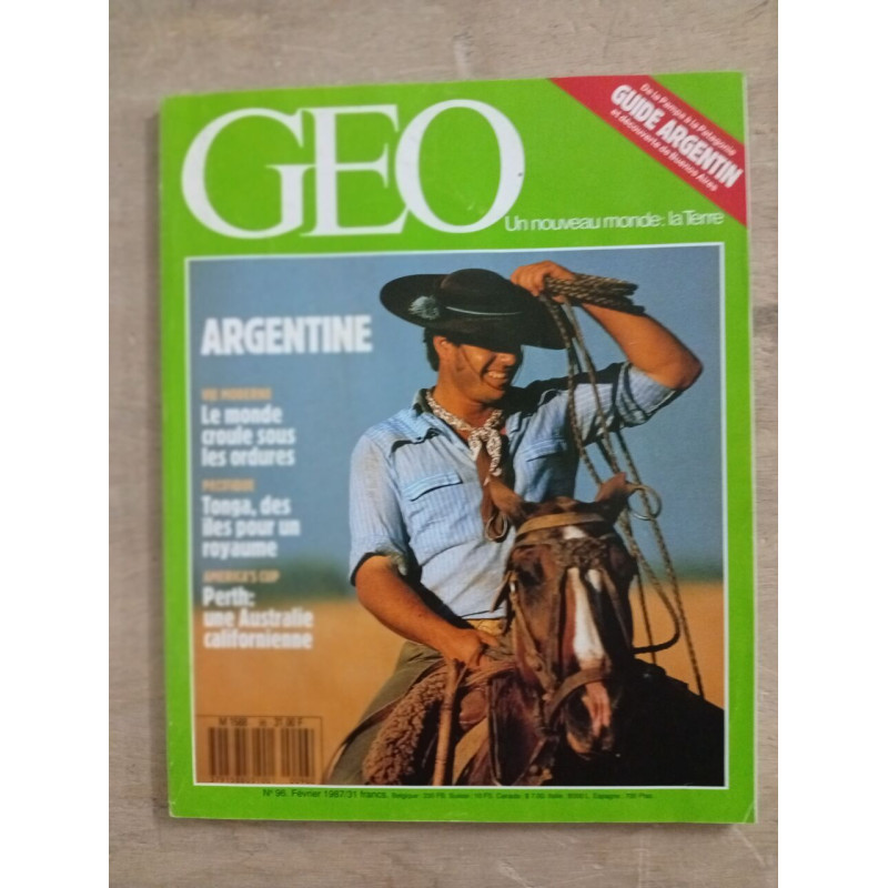 GEO nº 96 / février 1987