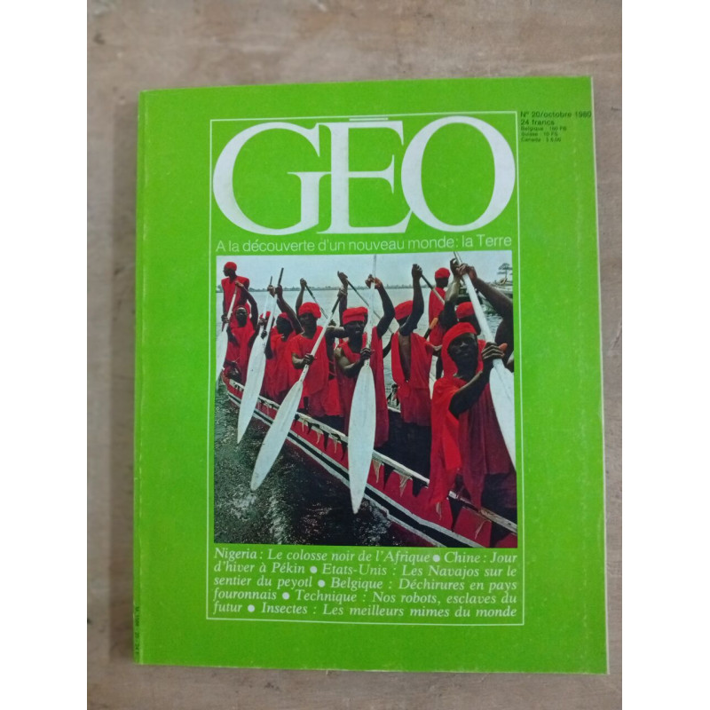 GEO nº 20 / octobre 1980