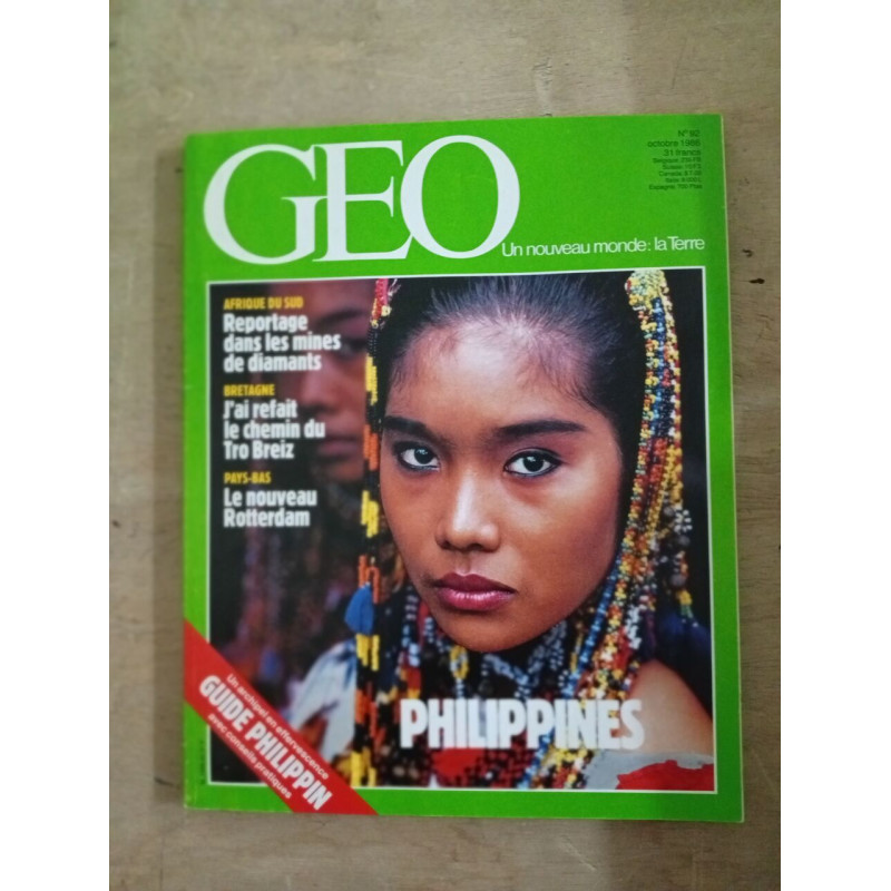 GEO nº 92 / octobre 1986
