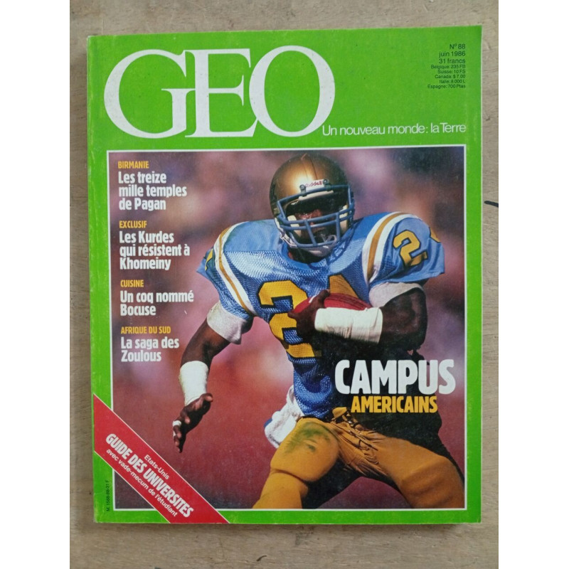 GEO nº 88 / juin 1986