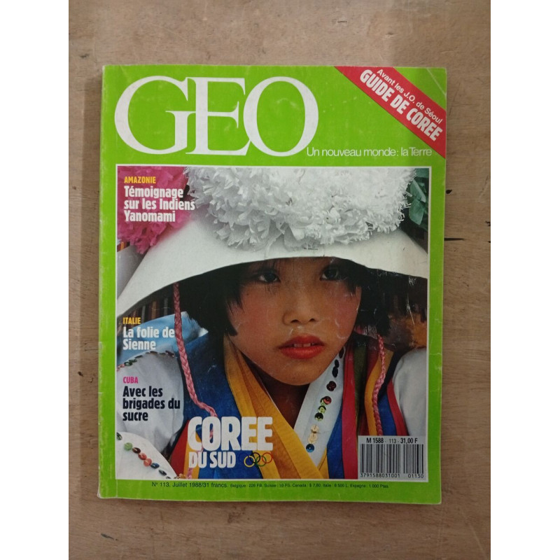GEO nº 113 / juillet 1988