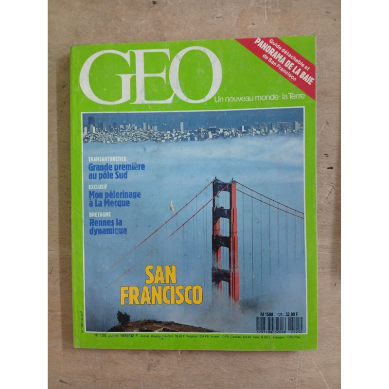 GEO nº 125 / juillet 1989