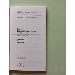 LES CONFESSIONS ROUSSEAU