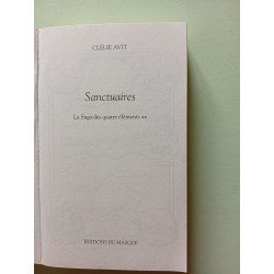 Sanctuaires (La Saga des quatre éléments Tome 2)
