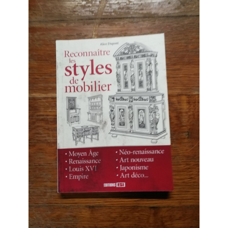 RECONNAITRE LES STYLES DE MOBILIER* (0)