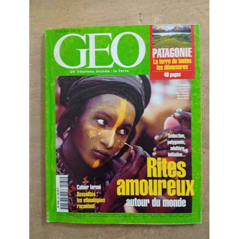 GEO nº 234 / août 1998