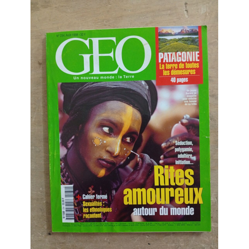 GEO nº 234 / août 1998