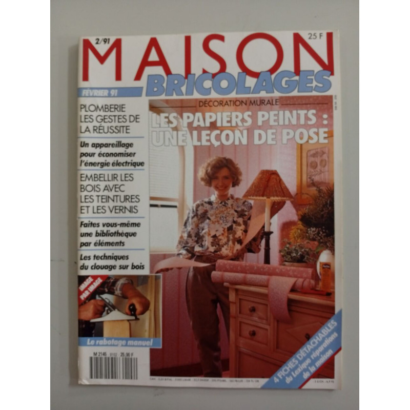 Maison Bricolages - les papiers peints une leçon de pose