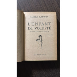 L'enfant de volupté