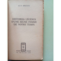 HISTOIRES LÉGÈRES D'UNE JEUNE FEMME DE NOTRE TEMPS
