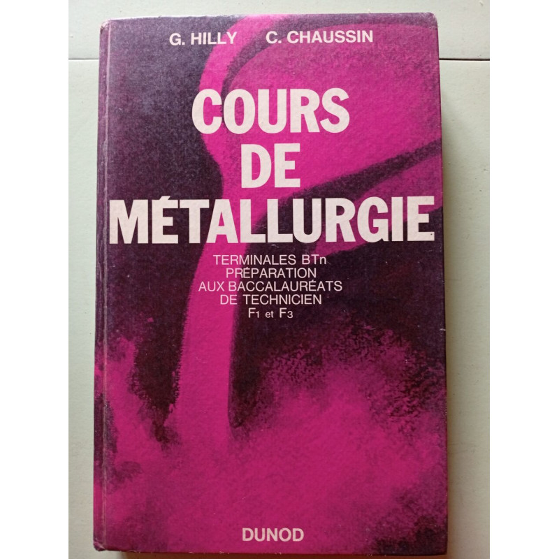 Cours de métallurgie