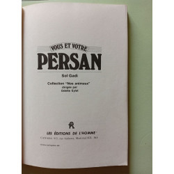 VOUS ET VOTRE PERSAN