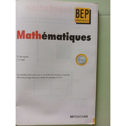 Mathématiques BEP Industriels