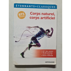 specimen corps naturel corps artificiel (PUBLICITE LITTERATURE)