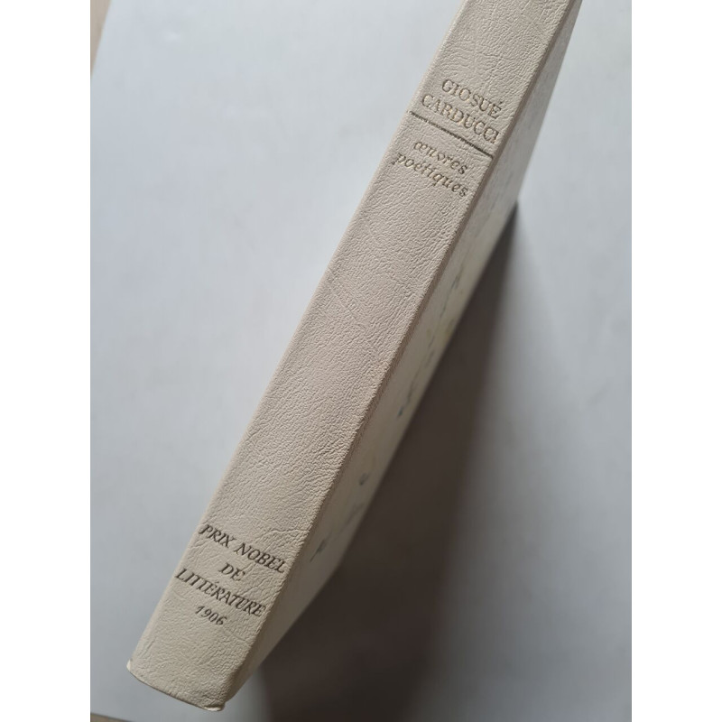 Prix nobel de littérature oeuvres poetiques 1906