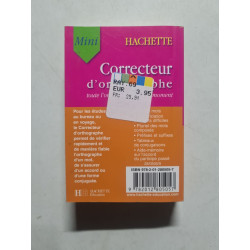 Le correcteur d'orthographe Hachette