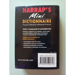 Harrap's Mini Dictionnaire Français-Allemand • Allemand-Français
