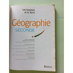 Géographie seconde