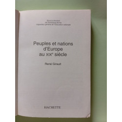 Peuples et nations d'Europe au XIXe siècle