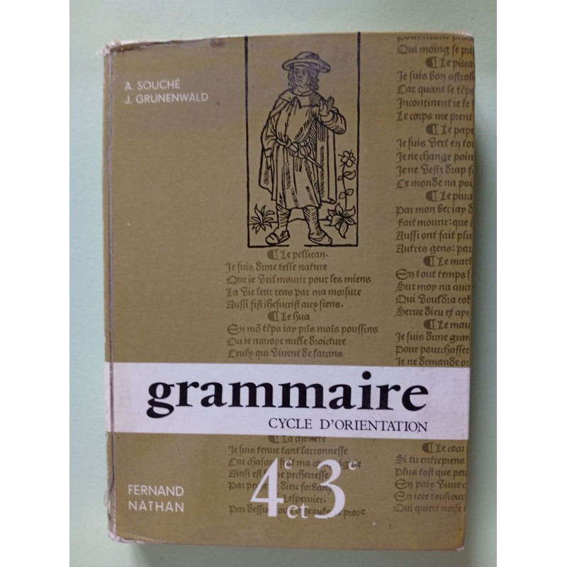 Grammaire cycle d'orientation 4° ET 3 °