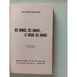 Des hommes des hommes et encore des hommes