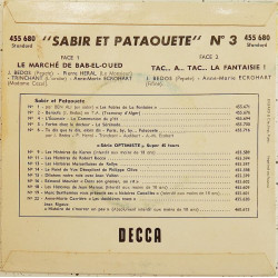 Sabir Et Pataouete N° 3
