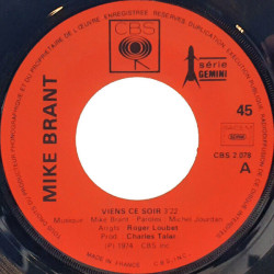 Viens Ce Soir / Toi Mon Enfant