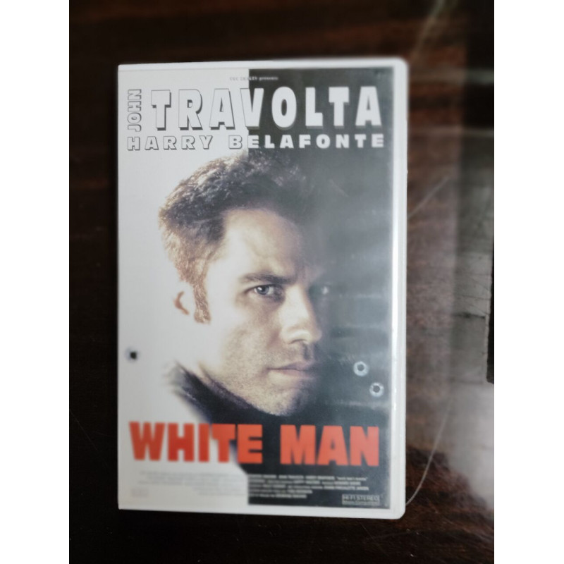 VHS - White Man - John Travolta