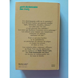 Petit dictionnaire des trucs