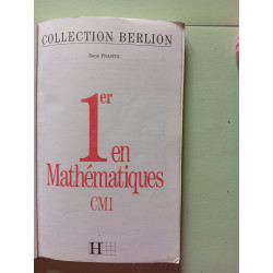 1er en mathématiques [CM 1