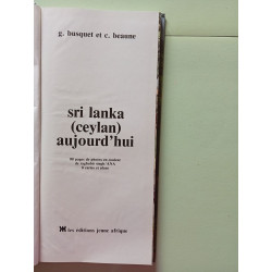 Sri Lanka Ceylan aujourd'hui (Aujourd'hui)