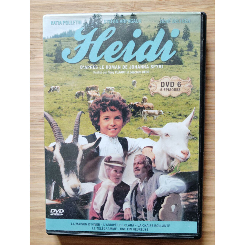 Heidi dvd 6 (5 épisodes)